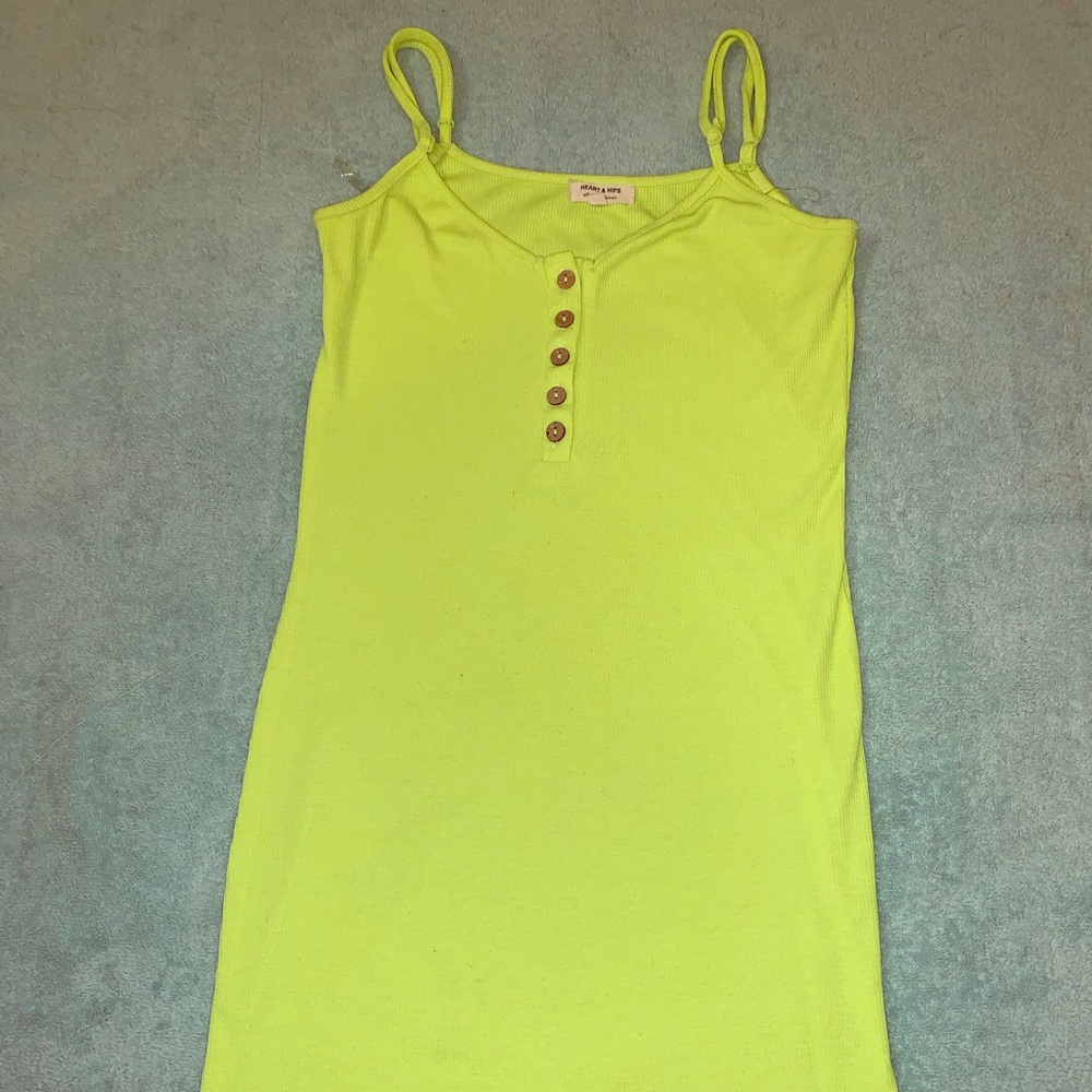 Light green dress